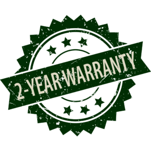 2 Year Warranty Graphic
