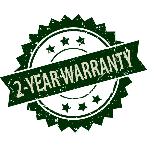 2 Year Warranty Graphic